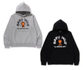 A BATHING APE BABY MILO COLLEGE PULLOVER HOODIE