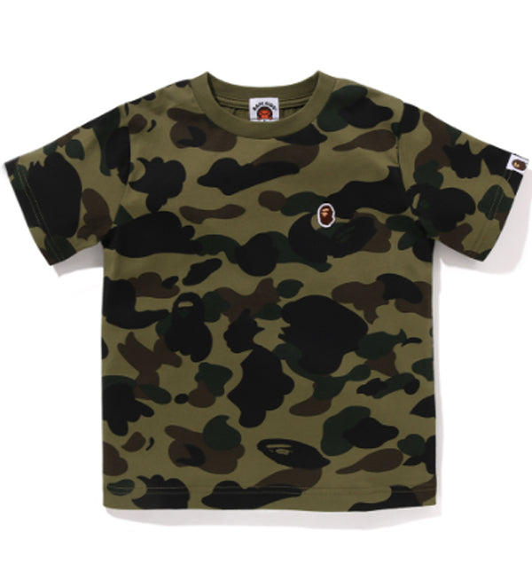 A BATHING APE BAPE KIDS 1ST CAMO ONE POINT TEE