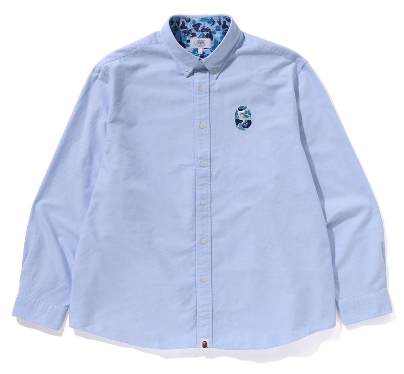 A BATHING APE ABC CAMO ONE POINT RELAXED FIT SHIRT