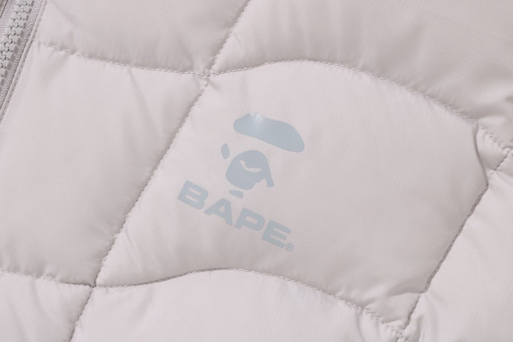 A BATHING APE BAPE STITCHING DOWN JACKET ( RELAXED FIT )