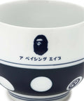 A BATHING APE PORCELAIN LOGO CUP