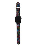 A BATHING APE NEON CAMO WATCH BAND FOR APPLE WATCH