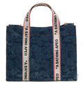 A BATHING APE SOLID CAMO DENIM 2WAY TOTE BAG