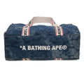 A BATHING APE SOLID CAMO DENIM 2WAY TOTE BAG