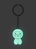 A BATHING APE GLOW IN THE DARK BABY MILO KEYCHAIN