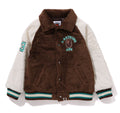 A BATHING APE BAPE KIDS COLLEGE BOA VARSITY JACKET