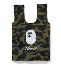 A BATHING APE BAPE x NANGA 1ST CAMO POCKETABLE ECO BAG