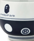 A BATHING APE PORCELAIN LOGO CUP