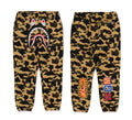 A BATHING APE 1ST CAMO SHARK SWEAT PANTS