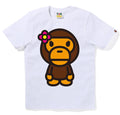 A BATHING APE LAdies' BIG BABY LISA TEE