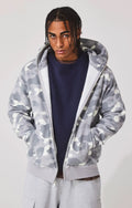 A BATHING APE CITY CAMO SHARK FULL ZIP HOODIE