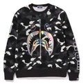 A BATHING APE CITY CAMO SHARK CREWNECK