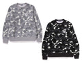 A BATHING APE CITY CAMO LARGE APE HEAD CREWNECK