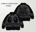 A BATHING APE COMME des GARCONS OSAKA Limited COWICHAN CARDIGAN