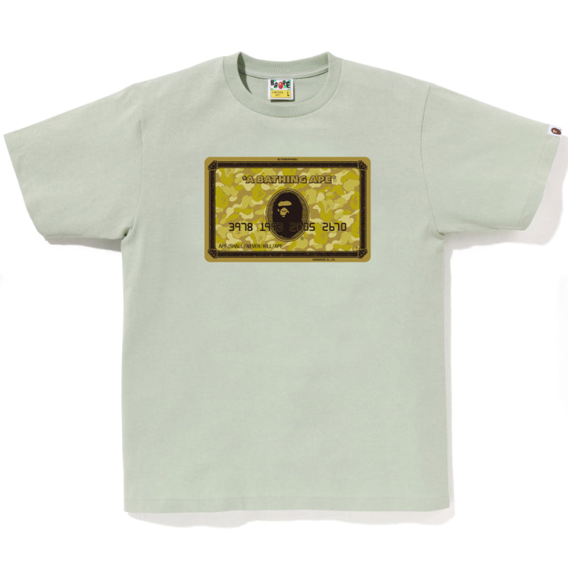 A BATHING APE ONLINE EXCLUSIVE BAPE ONLINE CARD TEE