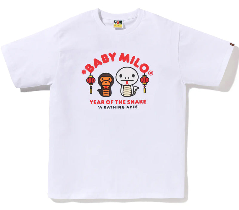 A BATHING APE YEAR OF THE SNAKE TEE BABY MILO TEE