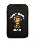 A BATHING APE - BABY MILO STORE MILO ALL SAFARI MAGSAFE CARD HOLDER