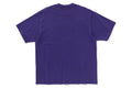 A BATHING APE GARMENT DYE RHINESTONE LOGO RELAXED FIT TEE