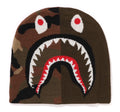 A BATHING APE 1ST SHARK KNIT CAP