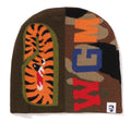 A BATHING APE 1ST SHARK KNIT CAP