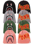 A BATHING APE 2ND SHARK KNIT CAP