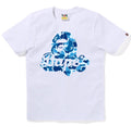 A BATHING APE Ladies' ABC CAMO APE HEAD BAPE TEE