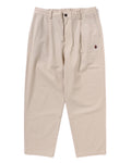 A BATHING APE ONE POINT PLEAT CHINO PANTS