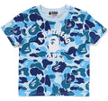 A BATHING APE Ladies' ABC CAMO COLLEGE MINI TEE