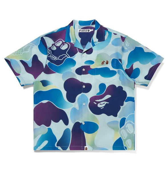 A BATHING APE BAPE x BAYCSEASON 2 HAWAIIAN SHIRT