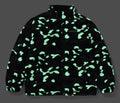 A BATHING APE CITY CAMO REVERSIBLE DOWN JACKET ( Glow in the dark )