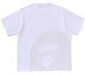 A BATHING APE WATER PRINT APE HEAD RELAXED FIT TEE