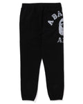 A BATHING APE BIG COLLEGE SWEAT PANTS