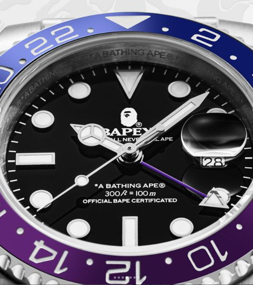 在庫限品ラスト1点 A BATHING APE TYPE 2 BAPEX ROLEX 腕時計(アナログ)