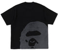 A BATHING APE WATER PRINT APE HEAD RELAXED FIT TEE