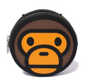 A BATHING APE Ladies' MILO FACE PU LEATHER MINI SHOULDER BAG