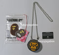 A BATHING APE Ladies' MILO FACE PU LEATHER MINI SHOULDER BAG