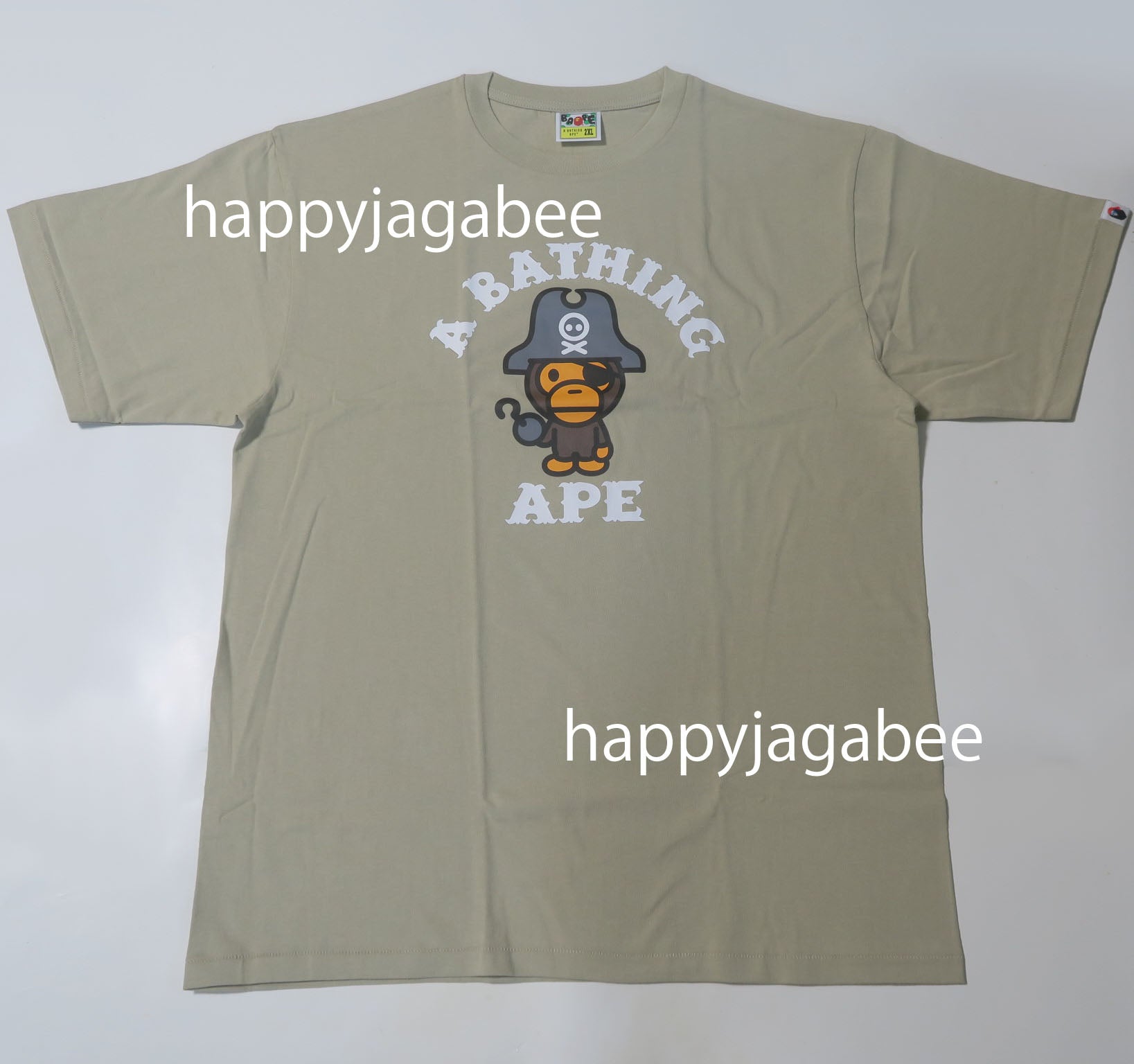 A BATHING APE CAPTAIN MILO PIRATE TEE – happyjagabee store