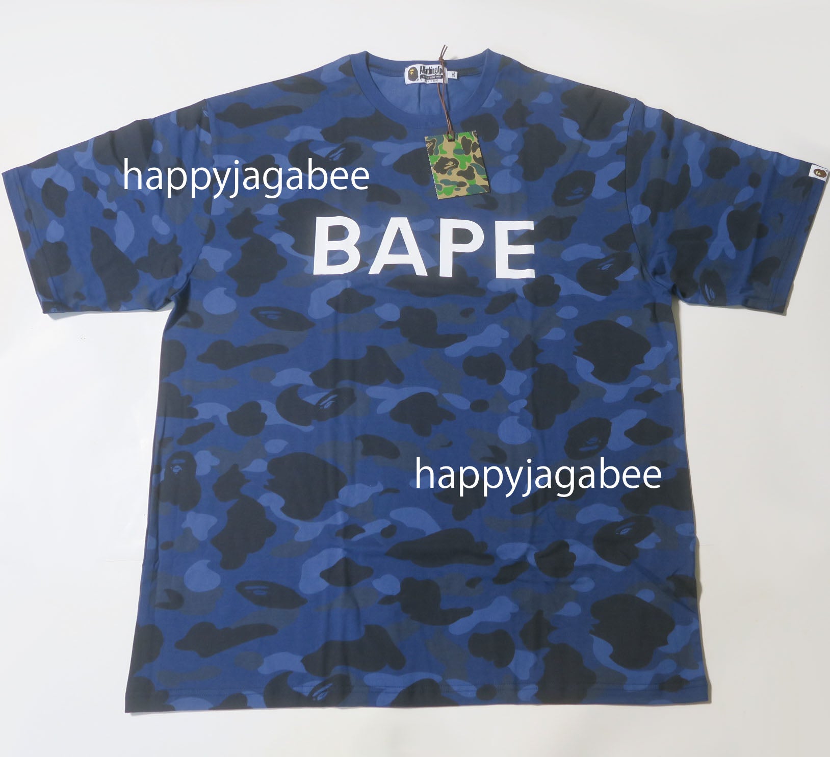 A BATHING APE COLOR CAMO BAPE TEE – happyjagabee store