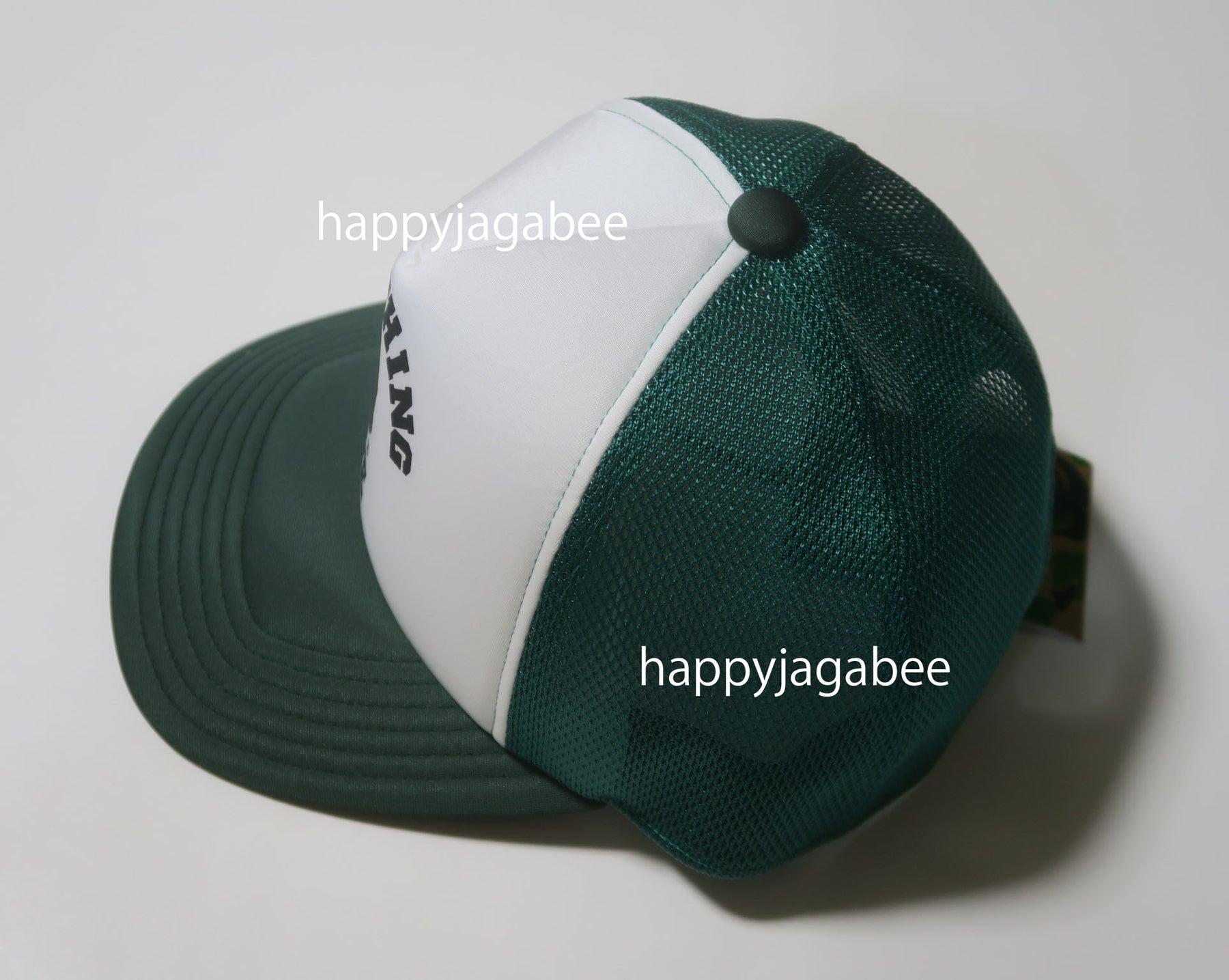 A BATHING APE COLLEGE MESH CAP