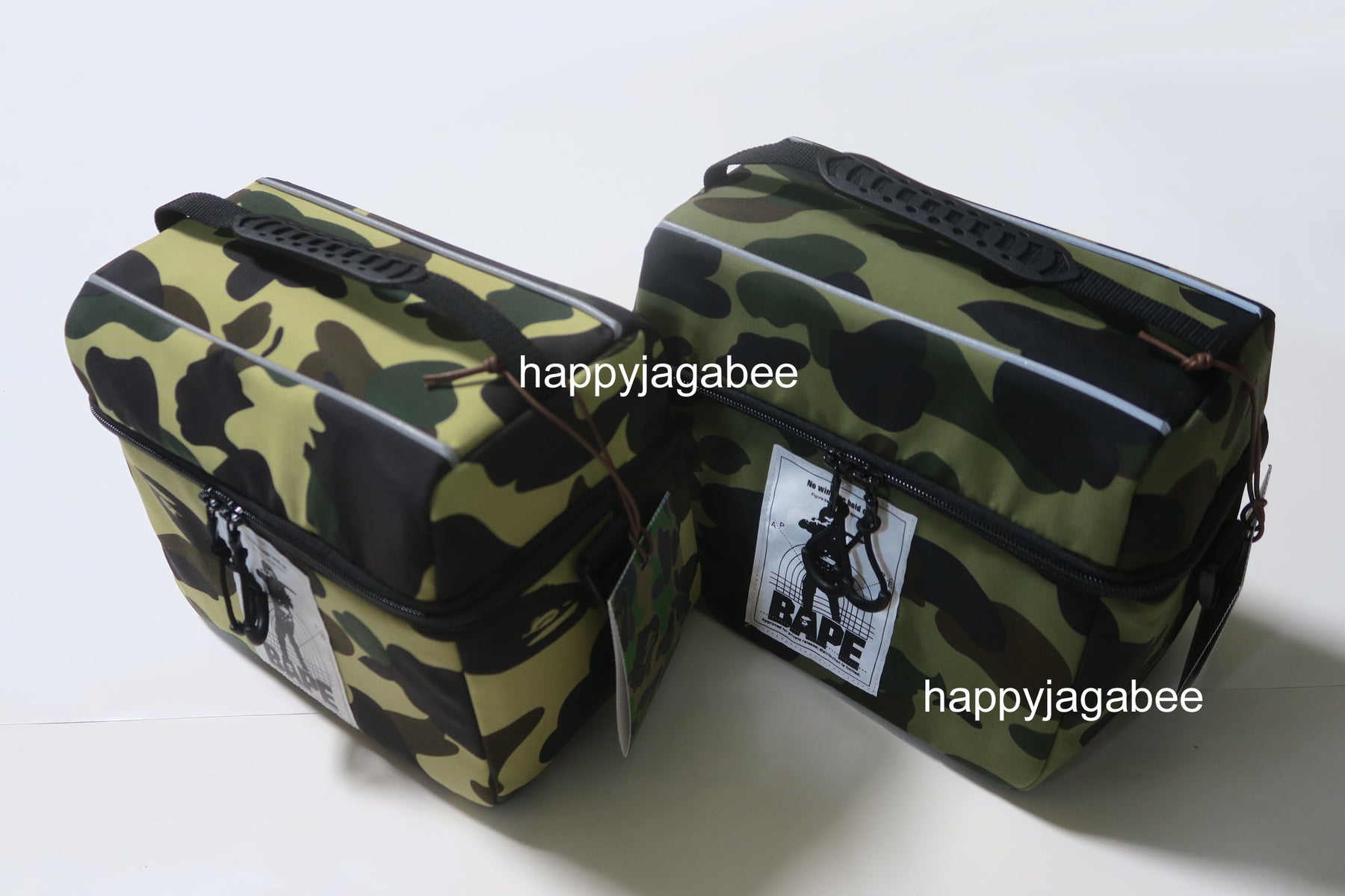 BAPE 1st Camo Utility Bag Yellow for Men