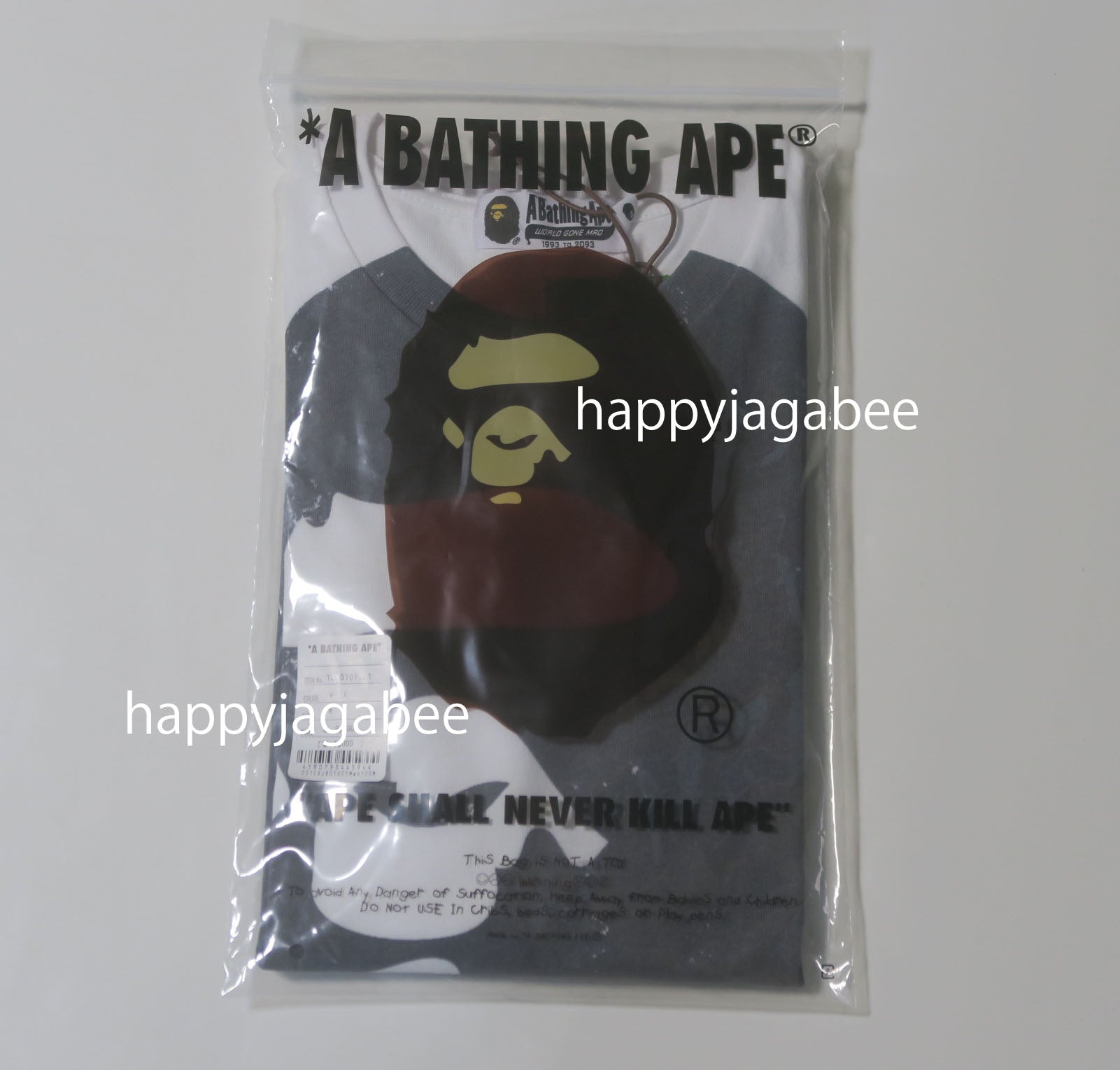 A BATHING APE FOOTBALL JERSEY ( Relaxed Fit Type ) – happyjagabee