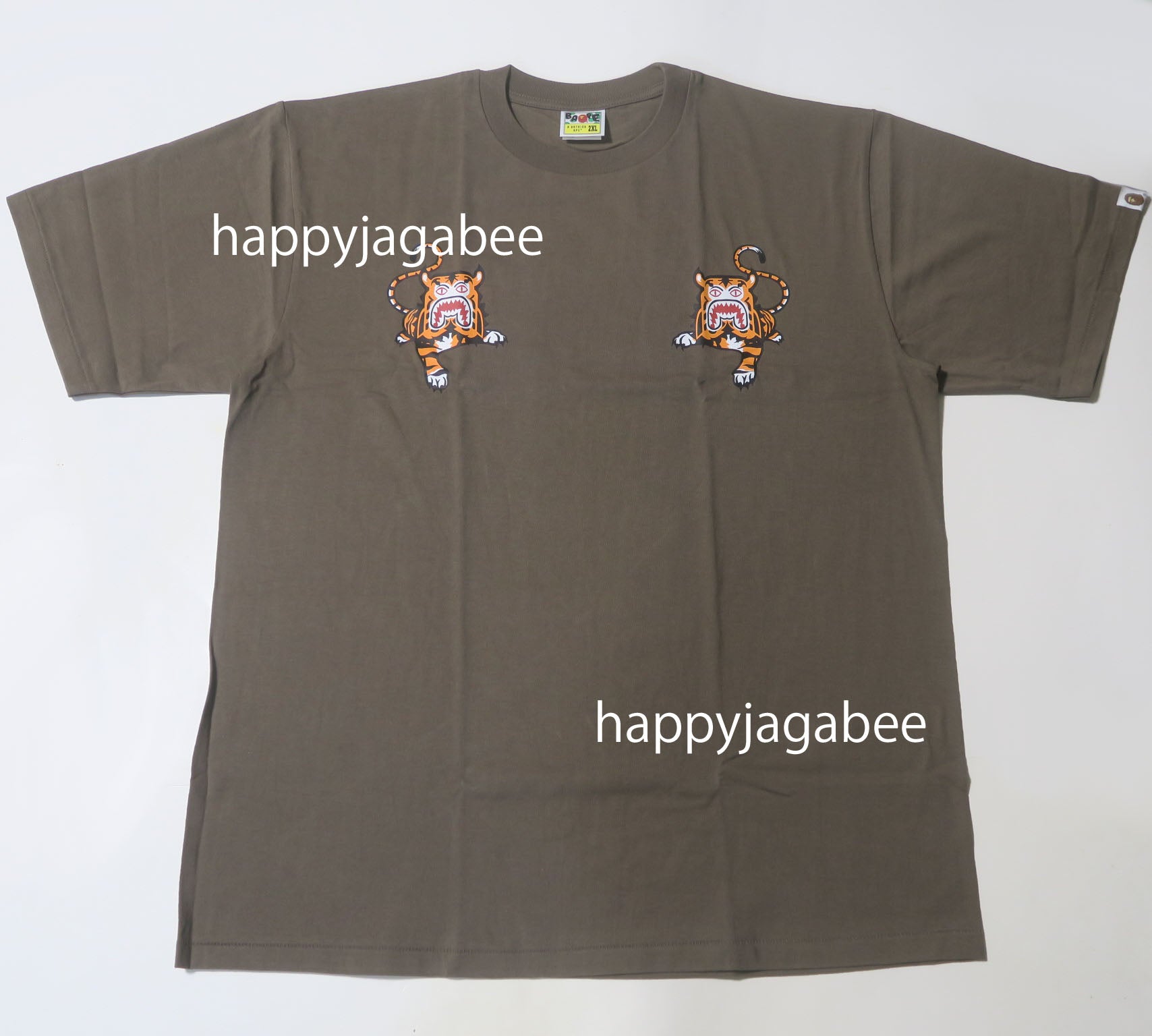 A BATHING APE BAPE TIGER TEE