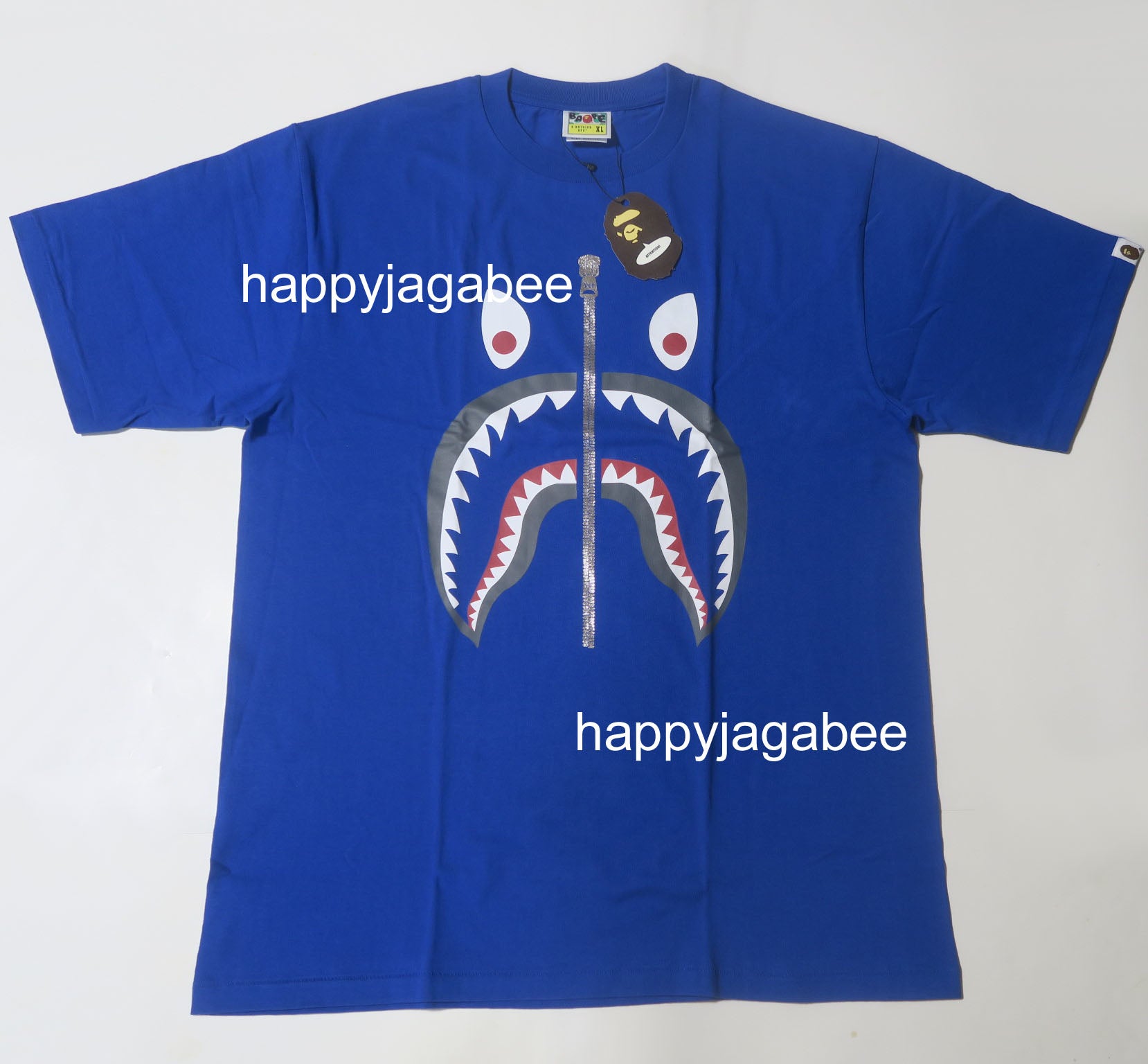 A BATHING APE MAD SHARK TEE