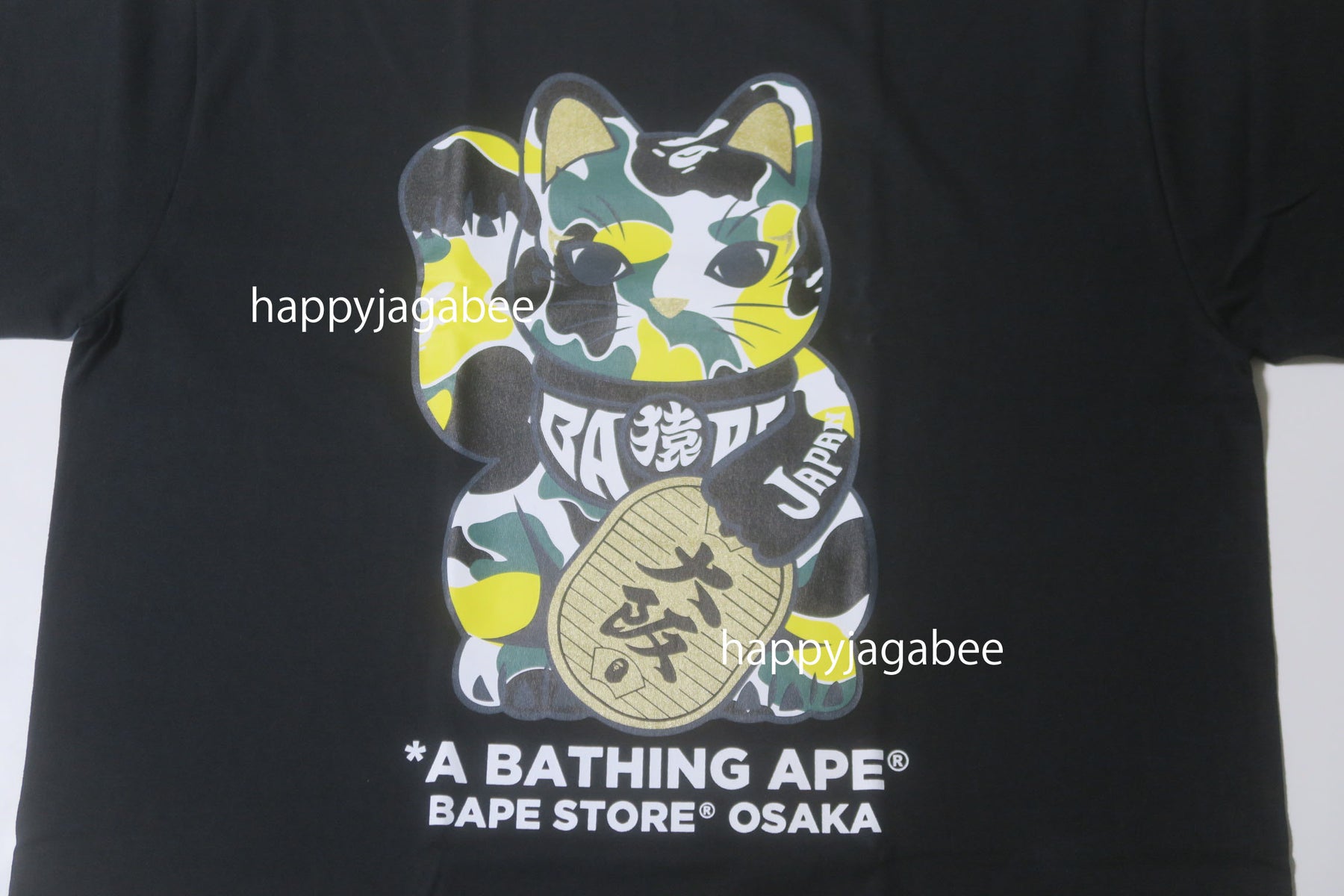 A BATHING APE MANEKINEKO TEE OSAKA LIMITED