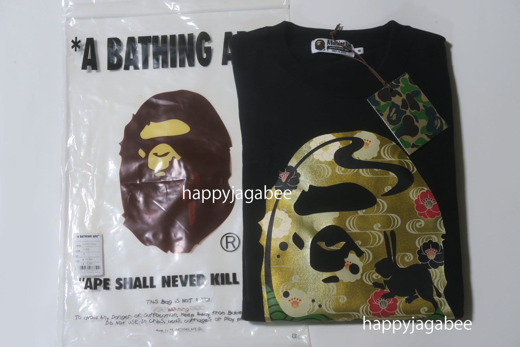 A BATHING APE MOON JAPAN APE HEAD CREWNECK