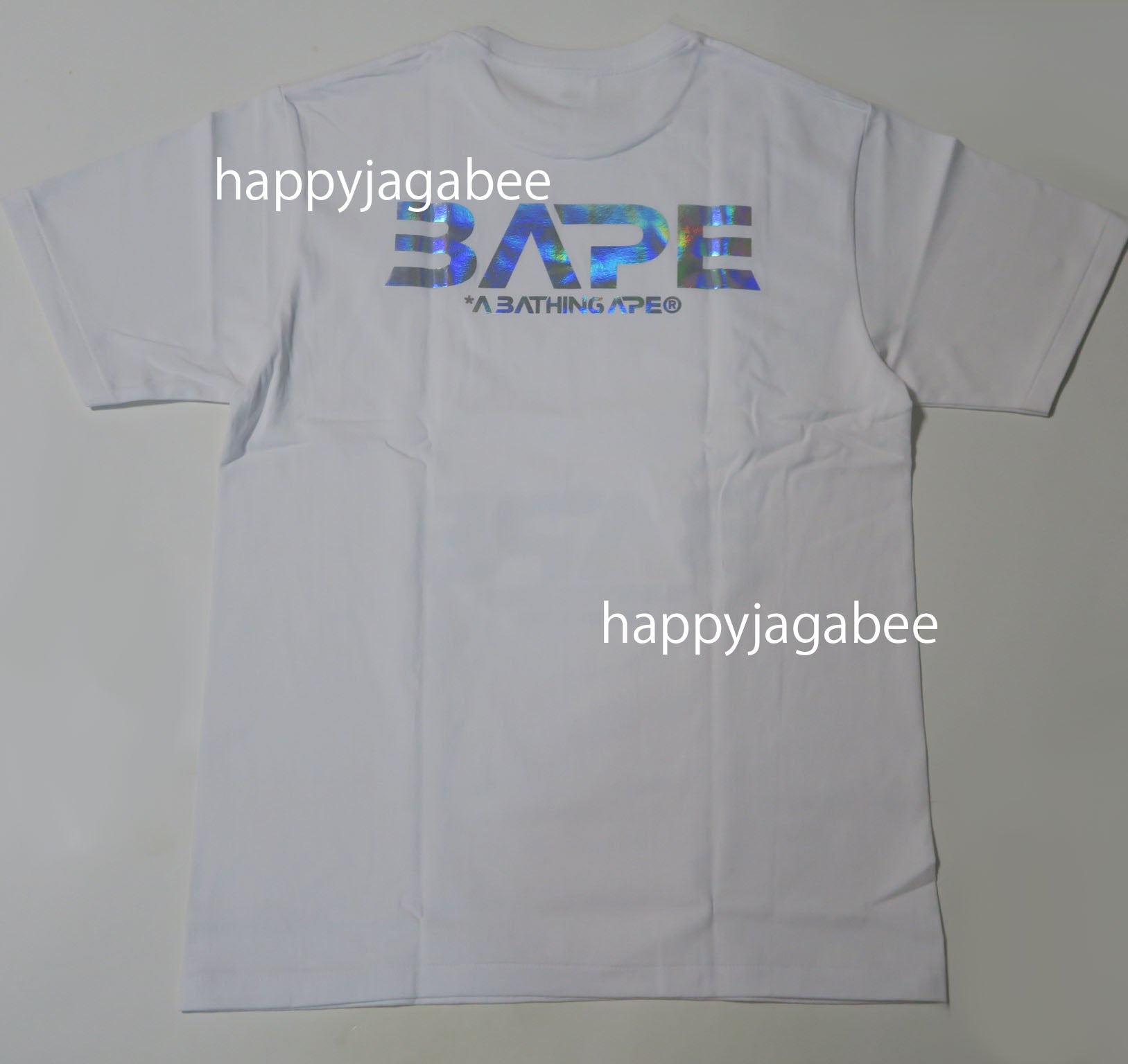 A BATHING APE MOON PHOTO APE HEAD TEE