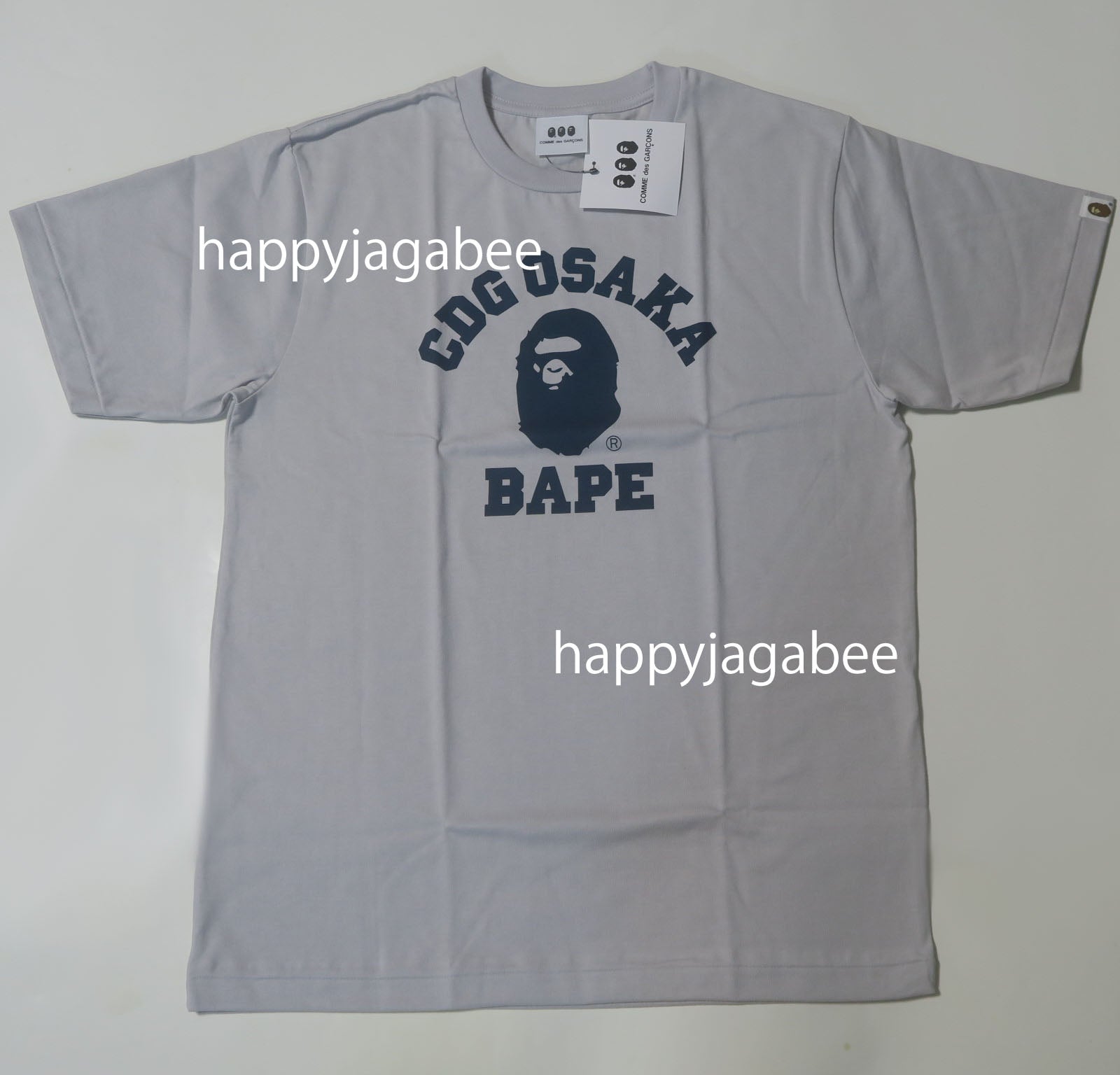 A BATHING APE COMME des GARÇONS CDG OSAKA Limited BAPE COLLEGE TEE