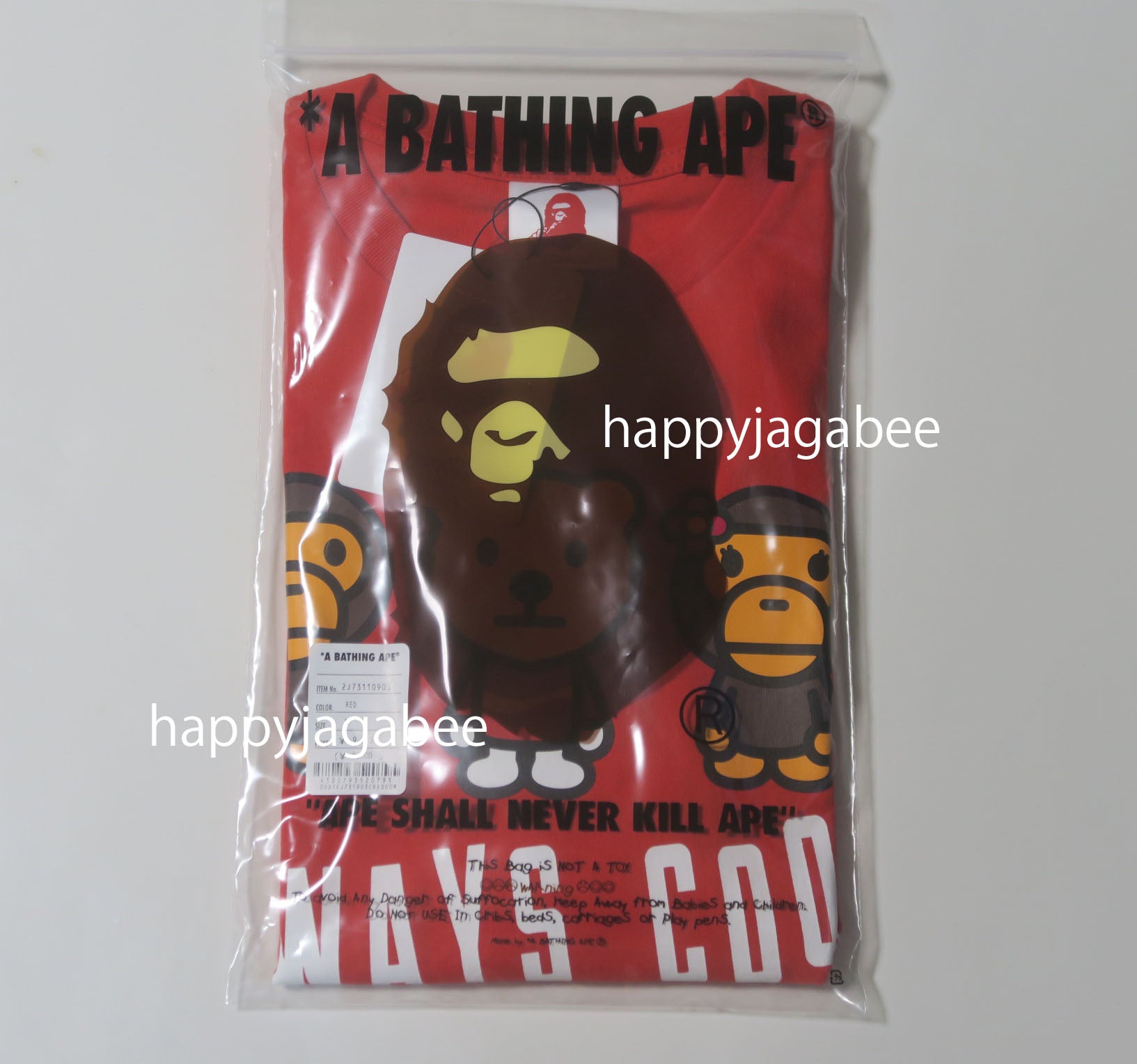 A BATHING APE BAPE x COCA-COLA MILO TEE – happyjagabee store