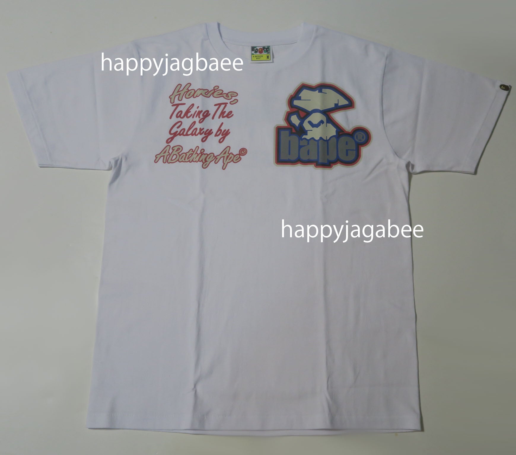 A BATHING APE BAPE MULTI MOTIF TEE