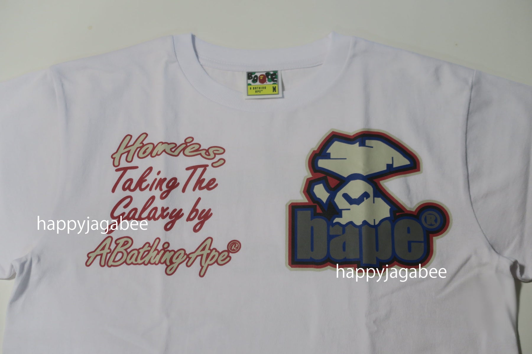 A BATHING APE BAPE MULTI MOTIF TEE